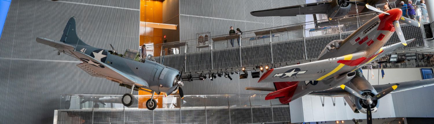 World War 2 Museum airplanes