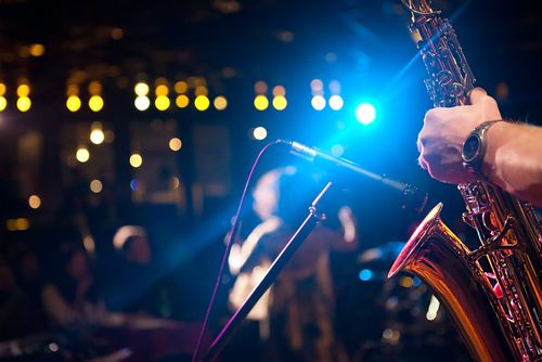 saxophone player
