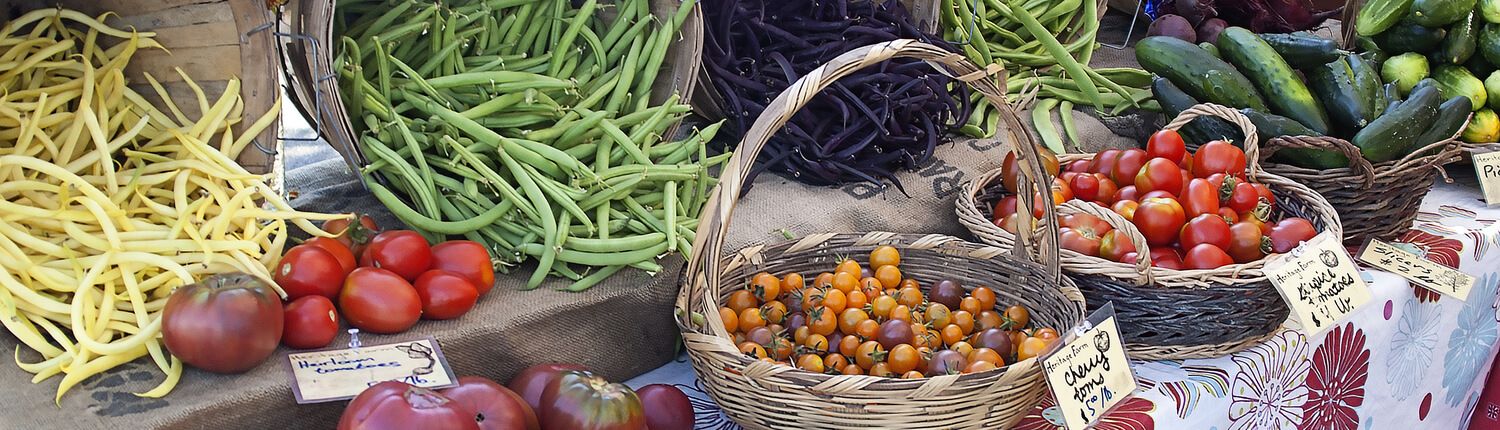 farmers market table