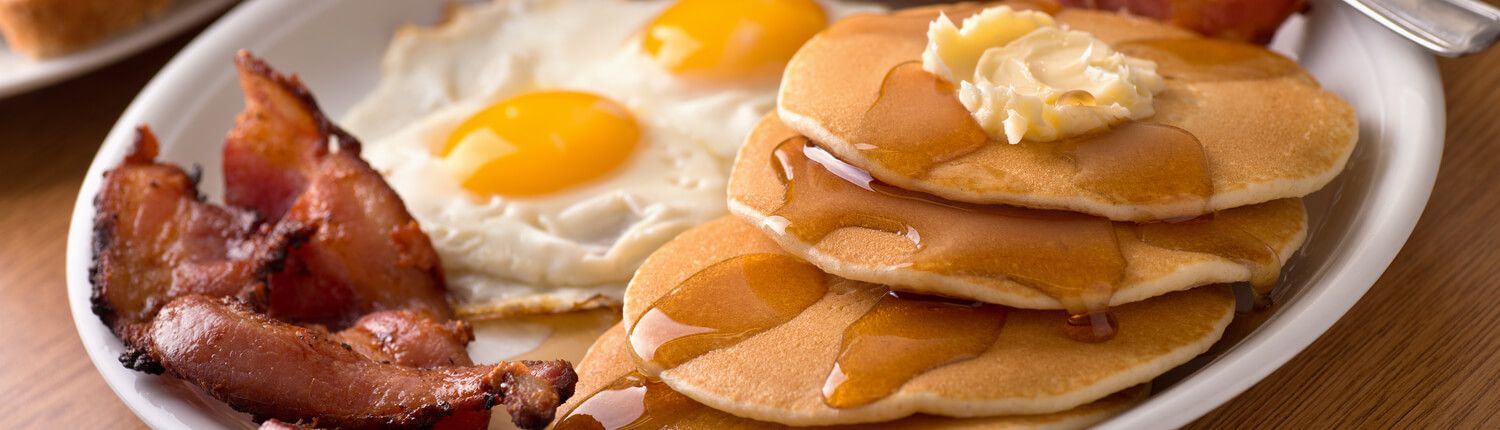 plate of breakfast food