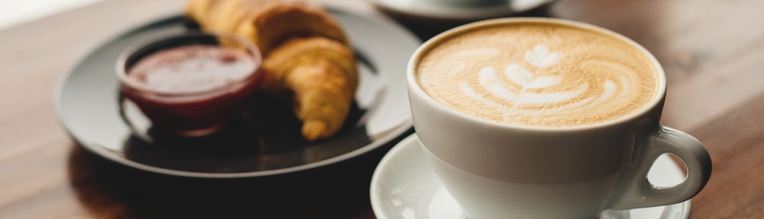 coffee and croissant