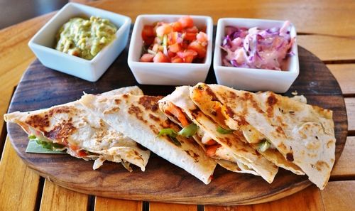 a quesadilla
