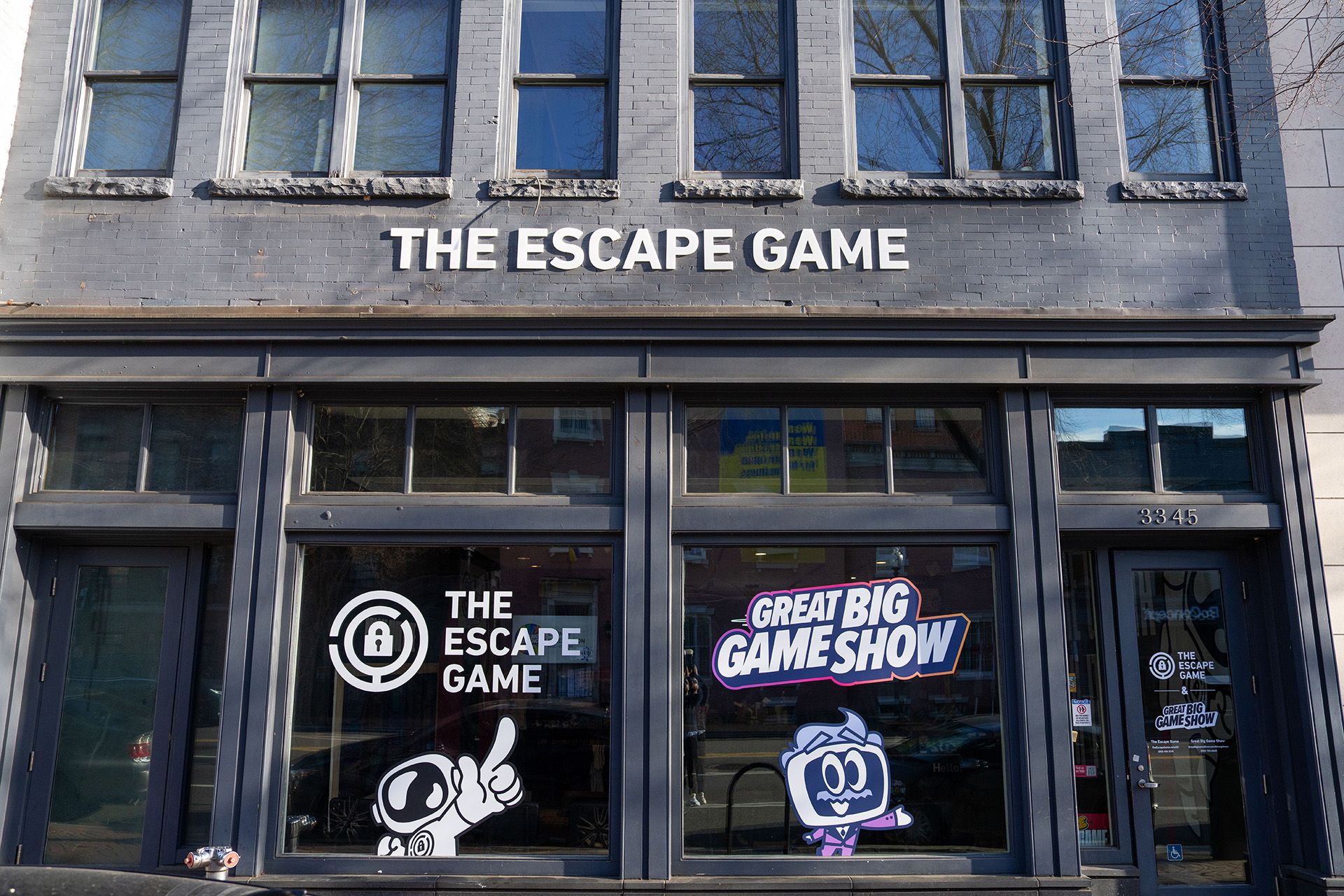 The Escape Game DC Booking Page