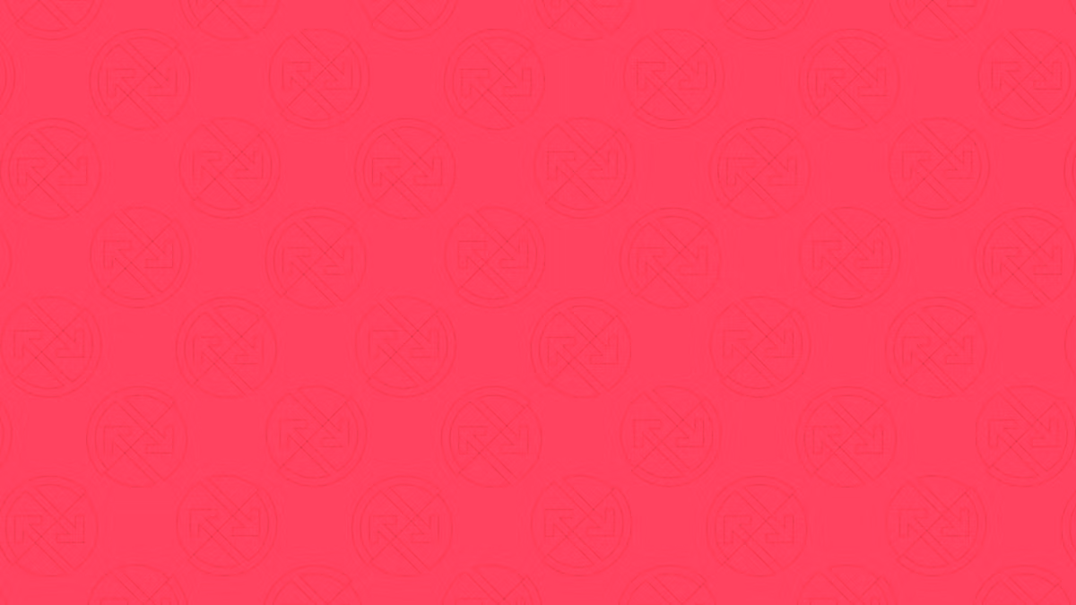 Repeating pattern of light icons on a vibrant pink background, featuring arrows in circular designs.