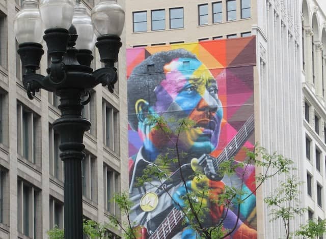 BB King Mural