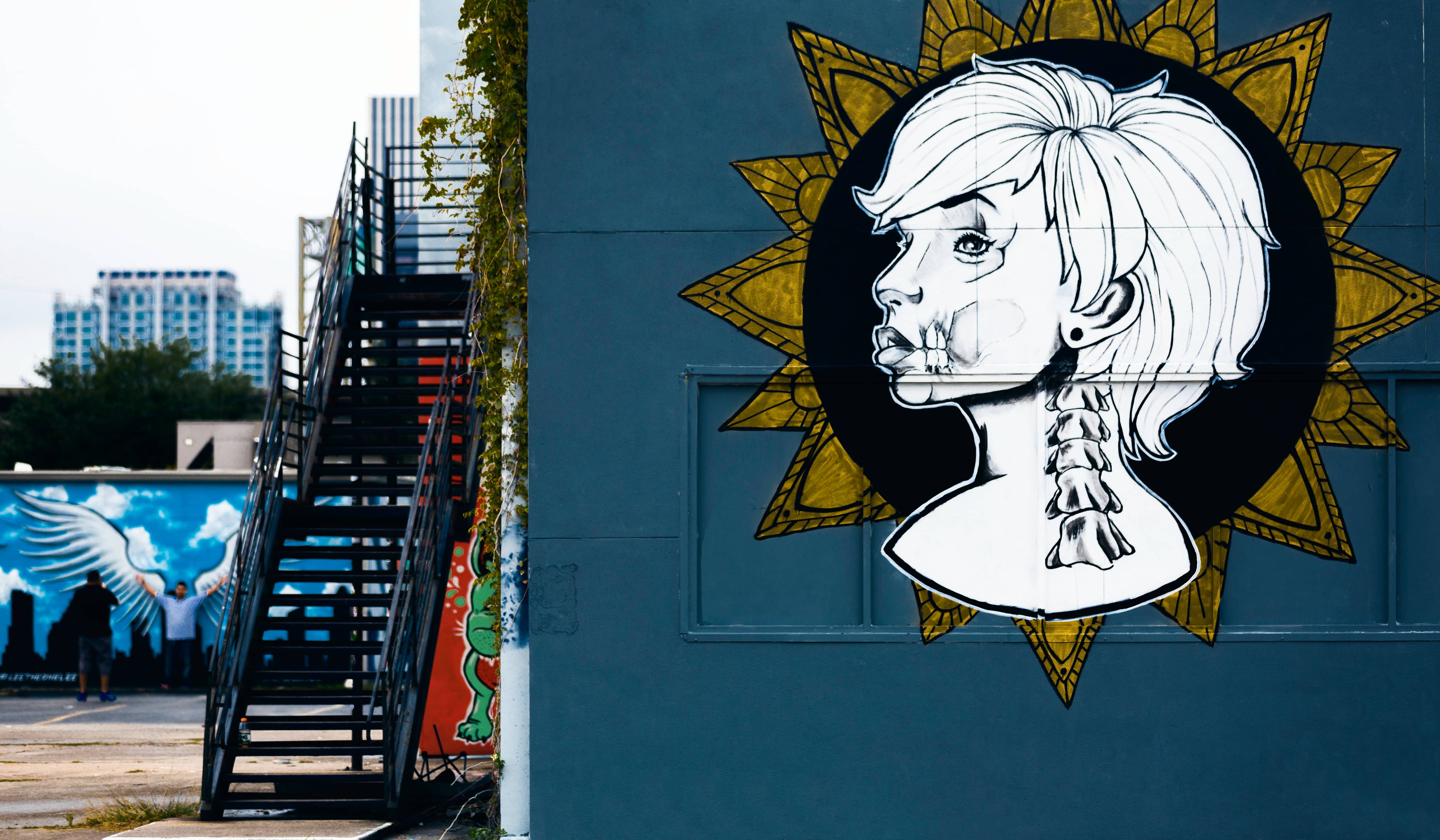 Houston Street Art Mural