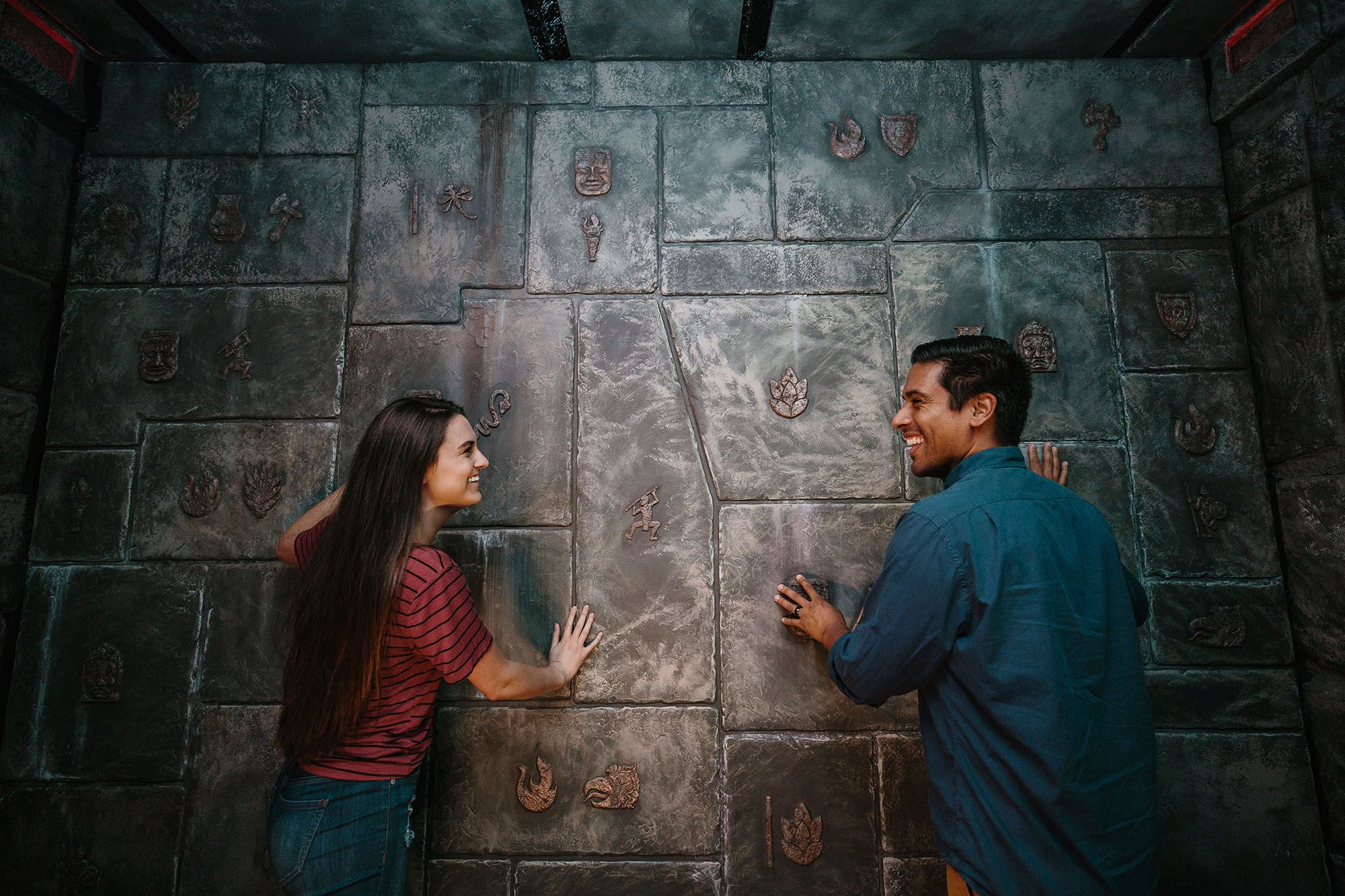 ruins escape room at The Escape Game