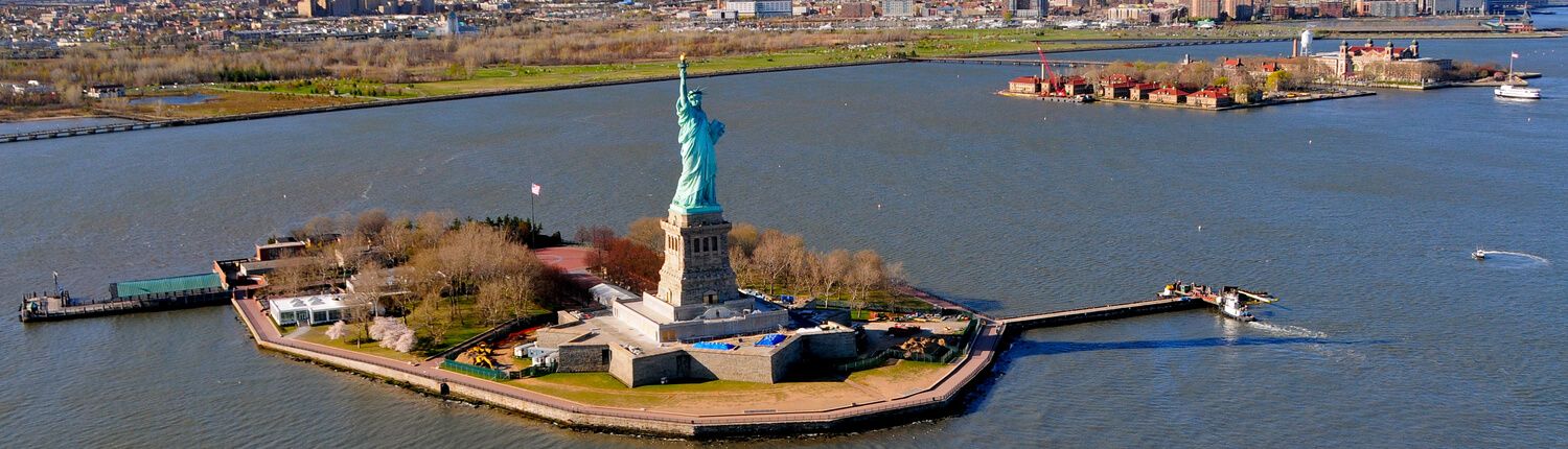 Statue of Liberty and Ellis Island