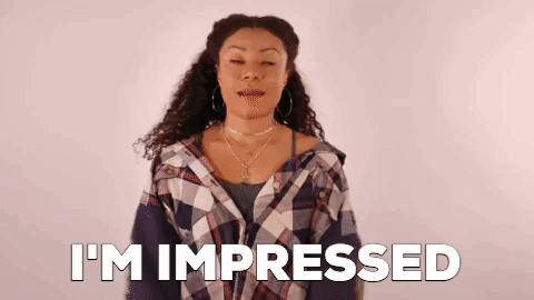 i'm impressed gif