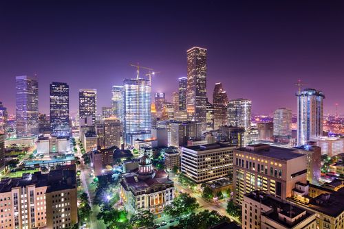 Houston Skyline at night
