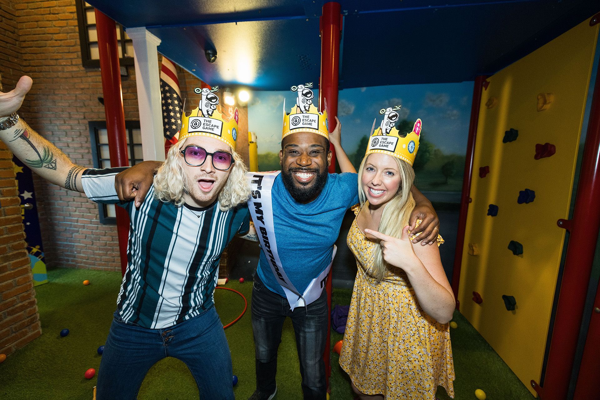 Whether you’re turning 16 or 60, our games are for designed for everyone! Players of all ages can join in the fun and help the team escape.